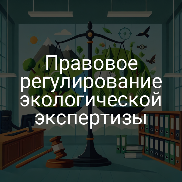Правовое регулирование экологической экспертизы
