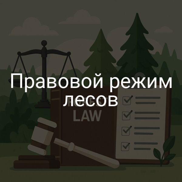 Правовой режим лесов